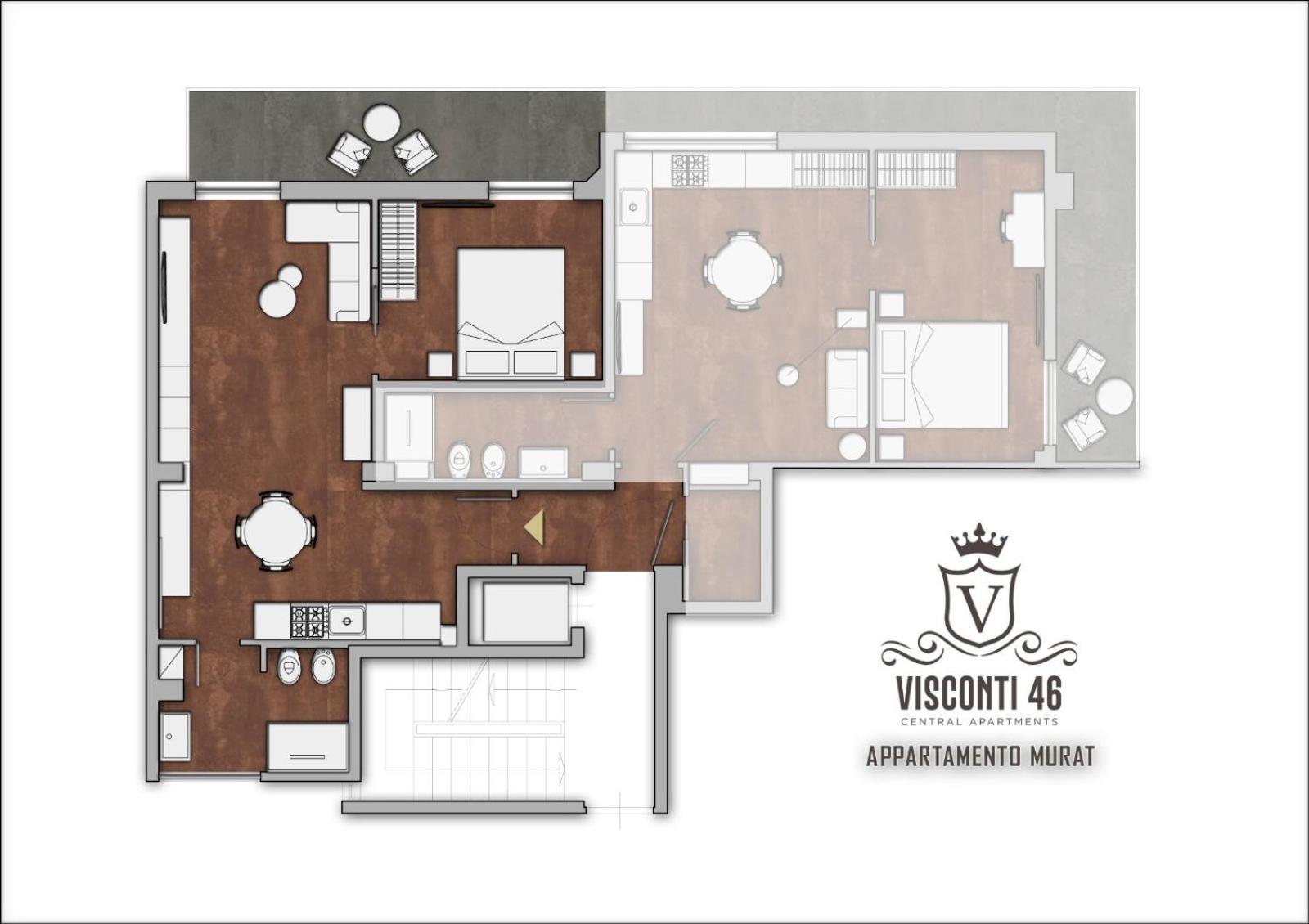 Visconti 46 Central Apartments Бари Екстериор снимка